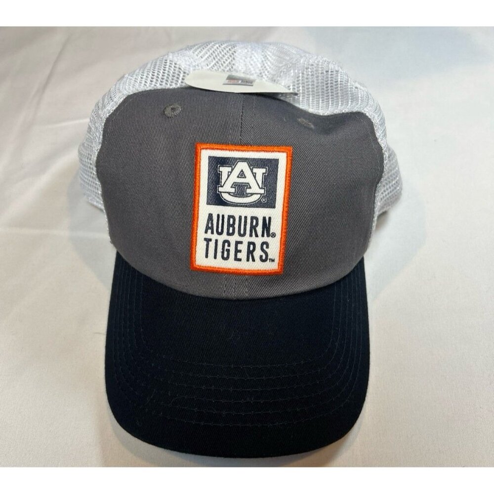 NEW Auburn Tigers Cotton Adjustable SnapBack Trucker Hat, College NCAA Football